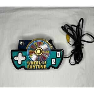 Wheel of Fortune Plug N Play TV Game 2005 Jakks Pacific All Ages